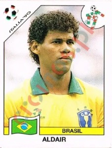 198 Aldair (Aldair Mascimento dos Santos) – FIFA World Cup Italia 1990 Panini