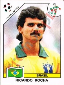 199 Ricardo Rocha (Ricardo Roberto Barreto da Rocha) – FIFA World Cup Italia 1990 Panini