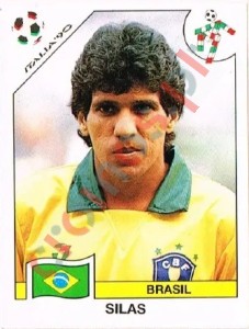 204 Silas (Paulo Silas do Prado Pereira) – FIFA World Cup Italia 1990 Panini