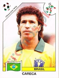 207 Careca (Antonio de Oliveira Filho) – FIFA World Cup Italia 1990 Panini