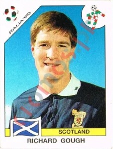 214 Richard Gough – FIFA World Cup Italia 1990 Panini