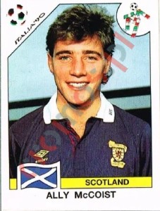 226 Ally McCoist – FIFA World Cup Italia 1990 Panini