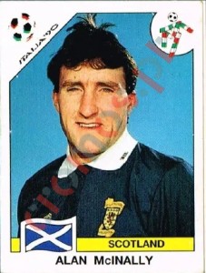 228 Alan McInally – FIFA World Cup Italia 1990 Panini