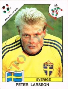 235 Peter Larsson – FIFA World Cup Italia 1990 Panini