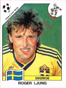 236 Roger Ljung – FIFA World Cup Italia 1990 Panini