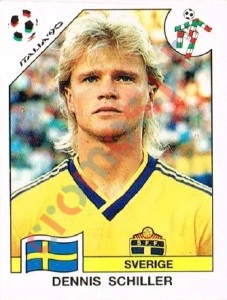 237 Dennis Schiller – FIFA World Cup Italia 1990 Panini