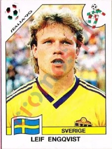 240 Leif Engqvist – FIFA World Cup Italia 1990 Panini