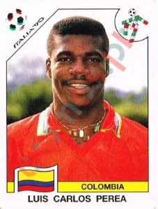 292 Luis Carlos Perea – FIFA World Cup Italia 1990 Panini