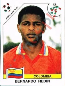 299 Bernardo Redin – FIFA World Cup Italia 1990 Panini