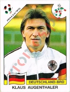 254 Klaus Augenthaler – FIFA World Cup Italia 1990 Panini