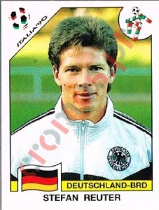 257 Stefan Reuter – FIFA World Cup Italia 1990 Panini