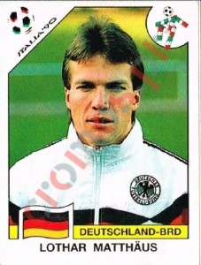 259 Lothar Matthaus – FIFA World Cup Italia 1990 Panini