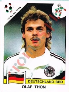 260 Olaf Thon – FIFA World Cup Italia 1990 Panini
