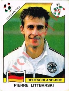 263 Pierre Littbarski – FIFA World Cup Italia 1990 Panini
