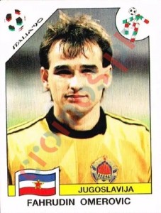 269 Fahrudin Omerovic – FIFA World Cup Italia 1990 Panini