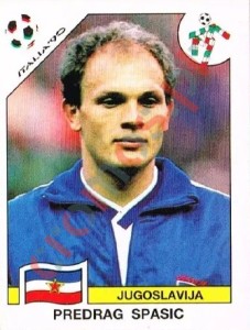 275 Predrag Spasic – FIFA World Cup Italia 1990 Panini
