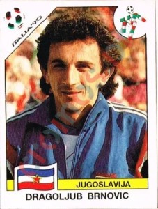 278 Dragoljub Brnovic – FIFA World Cup Italia 1990 Panini