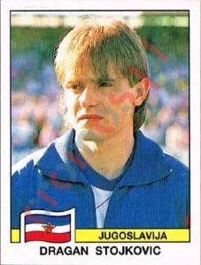 279 Dragan Stojkovic – FIFA World Cup Italia 1990 Panini