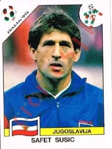 280 Safet Susic – FIFA World Cup Italia 1990 Panini