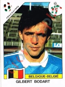 327 Gilbert Bodart – FIFA World Cup Italia 1990 Panini