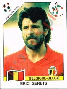 329 Eric Gerets – FIFA World Cup Italia 1990 Panini
