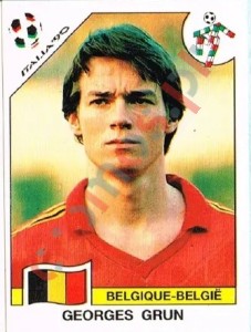 330 Georges Grun – FIFA World Cup Italia 1990 Panini