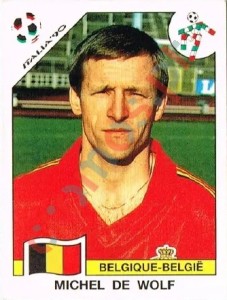 334 Michel de Wolf – FIFA World Cup Italia 1990 Panini