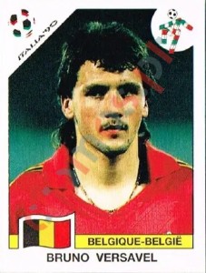 335 Bruno Versavel – FIFA World Cup Italia 1990 Panini
