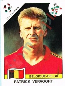 339 Patrick Vervoort – FIFA World Cup Italia 1990 Panini