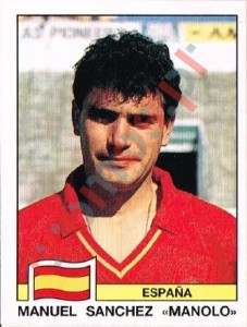 359 Manuel Sanchez "Manolo" – FIFA World Cup Italia 1990 Panini