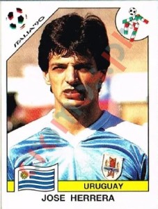367 Jose Herrera – FIFA World Cup Italia 1990 Panini