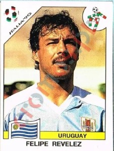 369 Felipe Revelez – FIFA World Cup Italia 1990 Panini