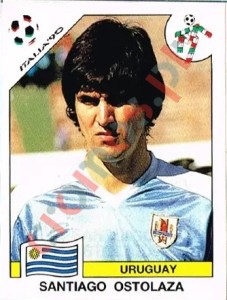 373 Santiago Ostolaza – FIFA World Cup Italia 1990 Panini