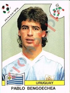 375 Pablo Bengoechea – FIFA World Cup Italia 1990 Panini