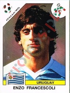 379 Enzo Francescoli – FIFA World Cup Italia 1990 Panini