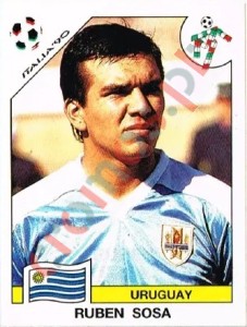 380 Ruben Sosa – FIFA World Cup Italia 1990 Panini