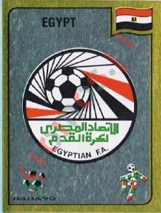 439 Egyptian Football Association emblem – FIFA World Cup Italia 1990 Panini