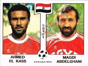 445 Ahmed El Kass / Magdi Abdelghani – FIFA World Cup Italia 1990 Panini
