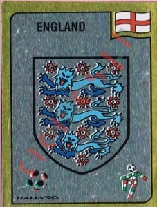 382 The Football Association emblem – FIFA World Cup Italia 1990 Panini