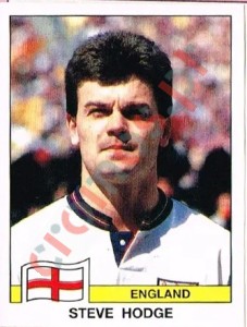 393 Steve Hodge – FIFA World Cup Italia 1990 Panini