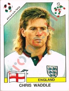 397 Chris Waddle – FIFA World Cup Italia 1990 Panini