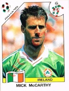 428 Mick McCarthy – FIFA World Cup Italia 1990 Panini