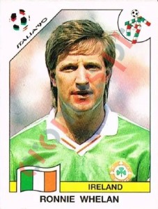 431 Ronnie Whelan – FIFA World Cup Italia 1990 Panini