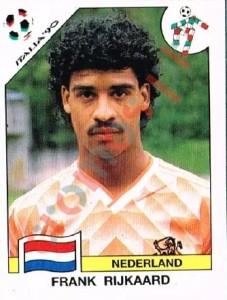 409 Frank Rijkaard – FIFA World Cup Italia 1990 Panini