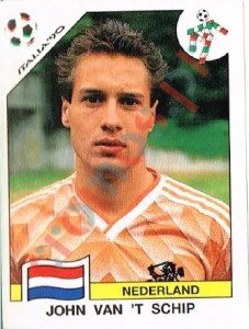 414 John van 'T Schip – FIFA World Cup Italia 1990 Panini