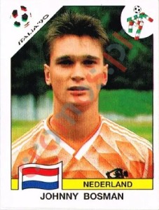 415 Johnny Bosman – FIFA World Cup Italia 1990 Panini