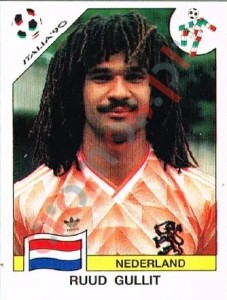 416 Ruud Gullit – FIFA World Cup Italia 1990 Panini