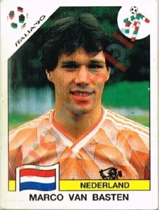 417 Marco van Basten – FIFA World Cup Italia 1990 Panini