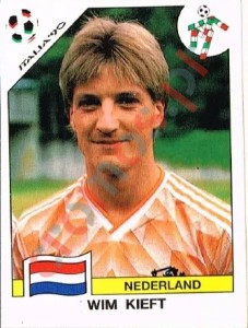 418 Wim Kieft – FIFA World Cup Italia 1990 Panini