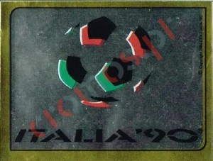 1 FIFA World Cup "Italia '90" emblem – FIFA World Cup Italia 1990 Panini